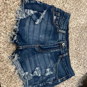 Jean shorts never worn